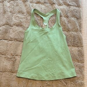 Lululemon Athletica Light Green Racerback Tank Top